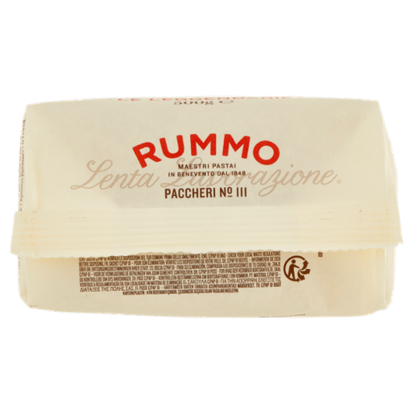 Rummo Le Leggendarie Paccheri N° 111 500 g