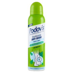 Podovis Deodorante Anti-Odore Fast Dry Con Mentolo 150 Ml