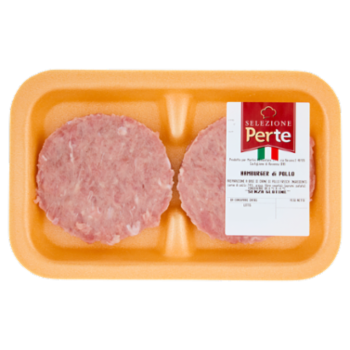 Selezione Perte Hamburger Di Pollo 0,200 Kg