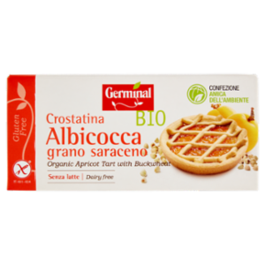 Germinal Bio Crostatina Albicocca Grano Saraceno Gluten Free 6 x 33,4 g