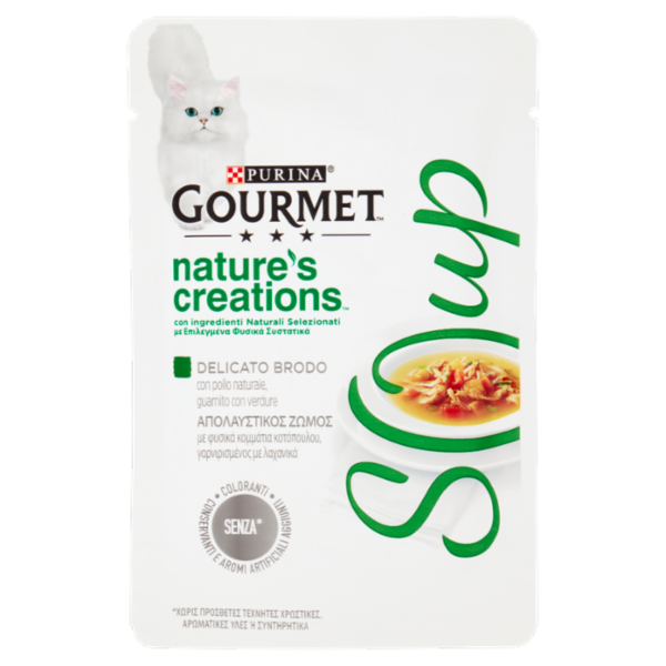 PURINA GOURMET Nature's Creations Soup Pollo & Verdure 40g