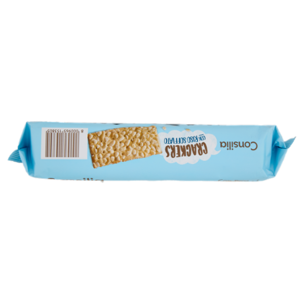 Consilia Crackers con Riso Soffiato 8x37,5 g