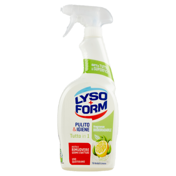 Lysoform Pulito & Igiene Tutto in 1 Tè Verde & Limone 700 ml