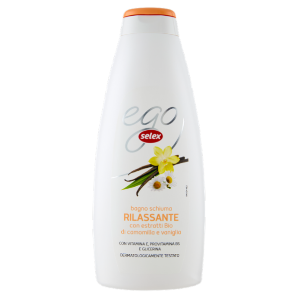 Selex Ego Bagno Schiuma Rilassante Camomilla e Vaniglia 750 ml