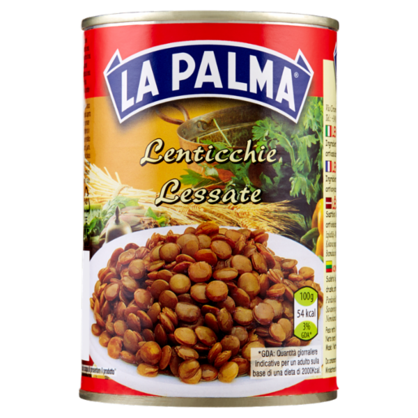 La Palma Lenticchie Lessate 400 g