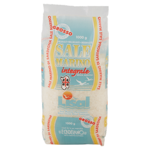 Lisal Sale Marino integrale Grosso 1000 g
