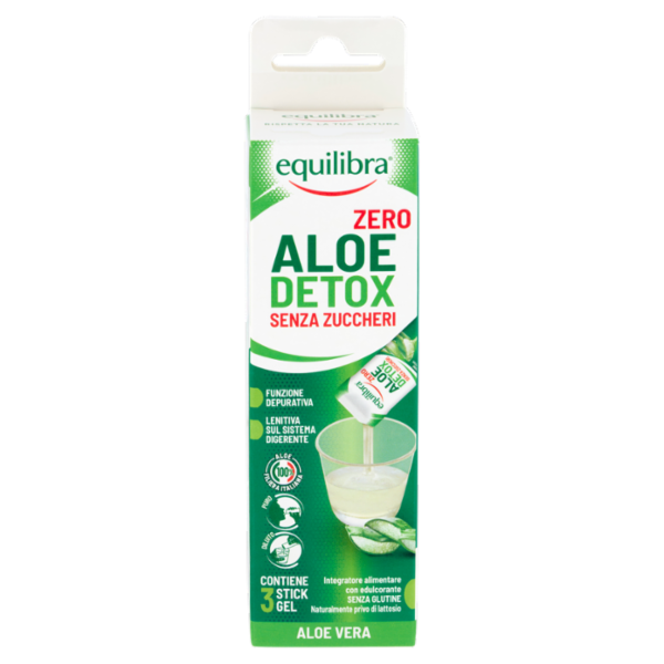 equilibra Aloe Detox Zero Stick Gel 3 x 30 ml