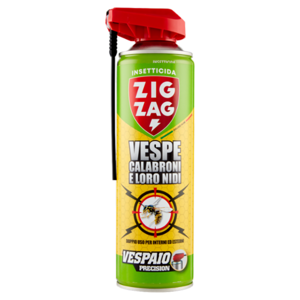 Zig Zag Insetticida Vespe Calabroni e Loro Nidi Vespaio Precision 400 ml