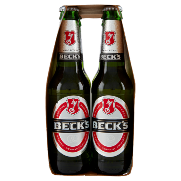 BECK'S Birra pilsner tedesca bottiglia 5+1 33cl