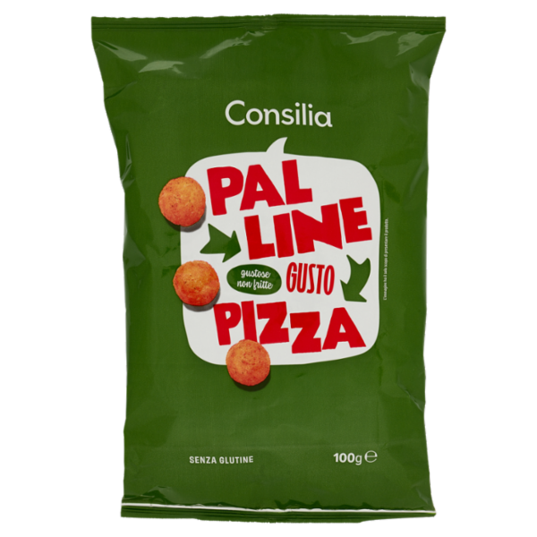 Consilia Palline di Mais Gusto Pizza 100 g