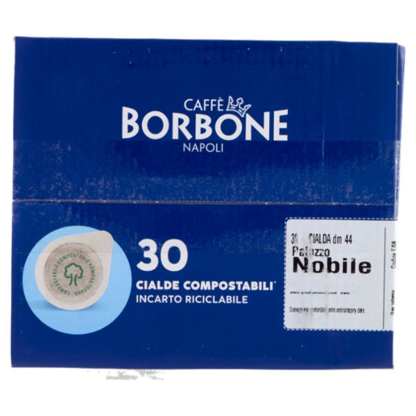 Caffè Borbone Miscela Nobile Cialde Compostabili* 30 x 7,2 g