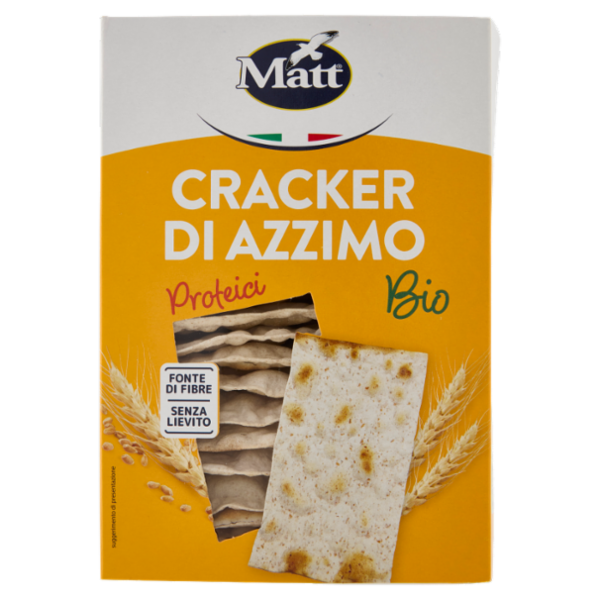 Matt Cracker di Azzimo Bio Proteici 80 g