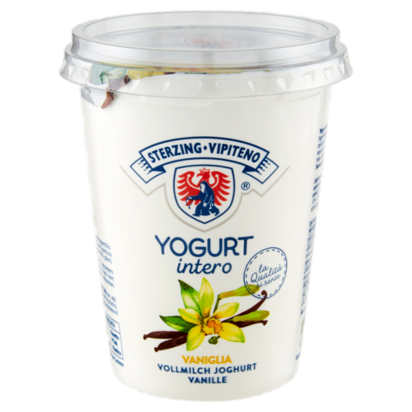 Sterzing Vipiteno Yogurt intero Vaniglia 500 g