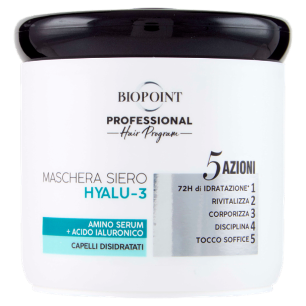 Biopoint Professional Hair Program Maschera Siero Hyalu-3 400 ml