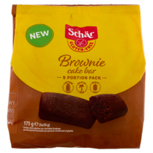 Schär Brownie Cake Bar 5 x 35 g