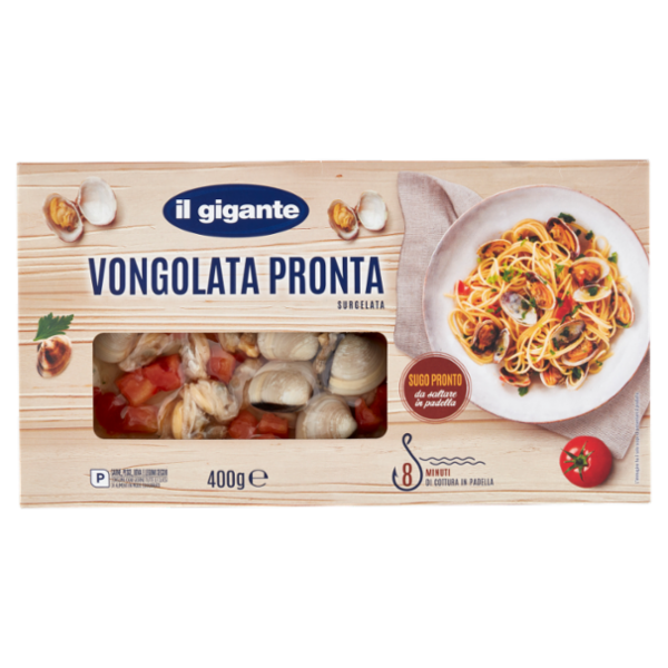 IL GIGANTE Vongolata Pronta Surgelata 400 g