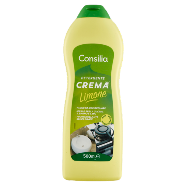Consilia Detergente in Crema Limone 500 ml