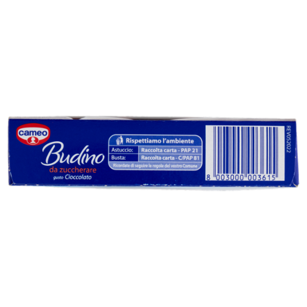 cameo Budino da zuccherare gusto Cioccolato 2 x 48 g