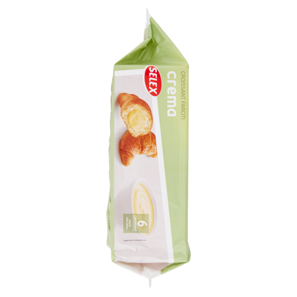 Selex Croissant con Crema Pasticcera 6x45 g