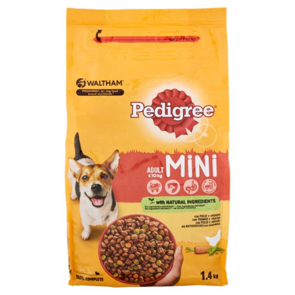 Pedigree Adult Mini con Pollo e Verdure 1.4 kg