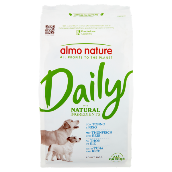 almo nature Daily Adult Dog con Tonno e Riso 1,2 kg