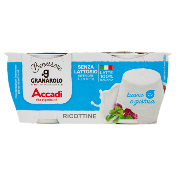Accadì Benessere Ricottine 2 x 100 g