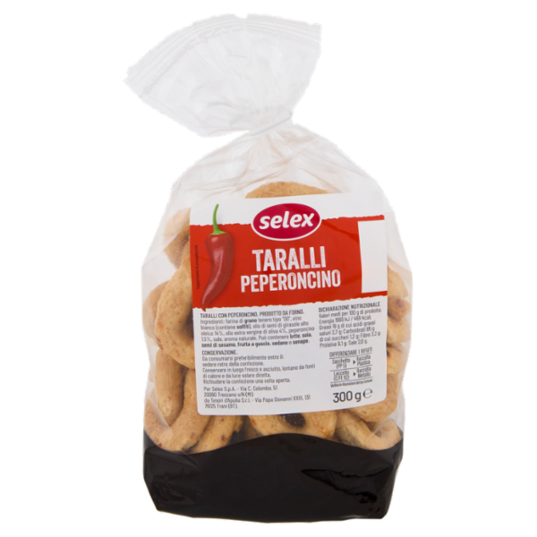 Selex Taralli al Peperoncino 300 g