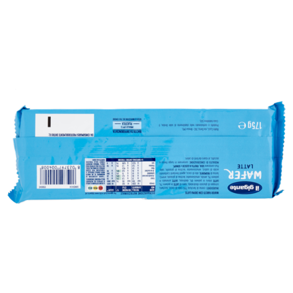 IL GIGANTE Wafer Latte 175 g