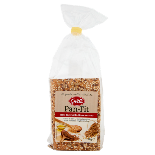 Gilli Pan-Fit semi di girasole, lino e sesamo 150 g