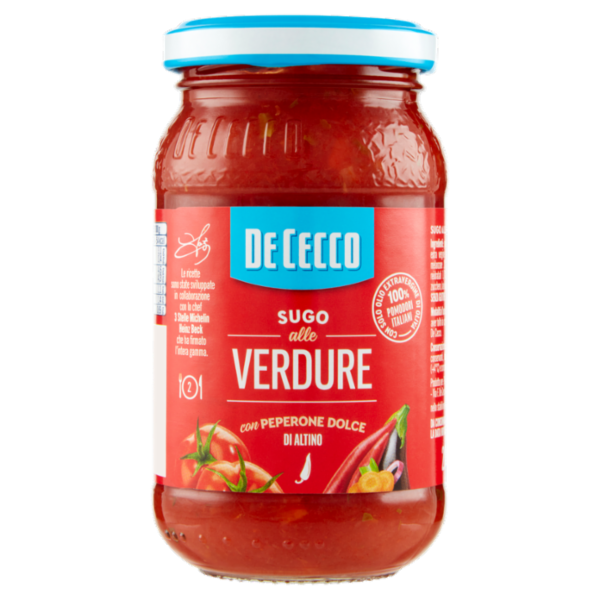 De Cecco Sugo alle Verdure con Peperone Dolce di Altino 200 g
