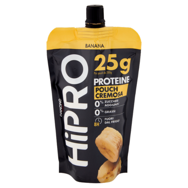 HiPRO 25g Proteine Pouch Cremosa Banana 200 g