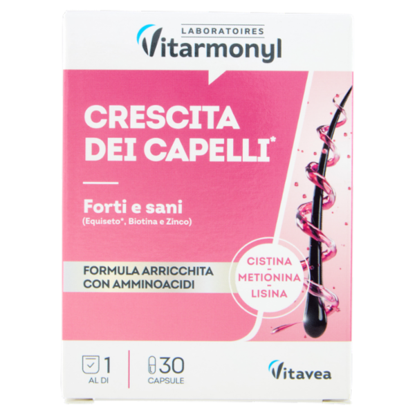 Laboratoires Vitarmonyl Crescita dei Capelli* 30 Capsule 15,45 g