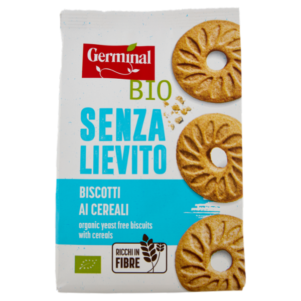 Germinal Bio Senza Lievito Biscotti ai Cereali 250 g