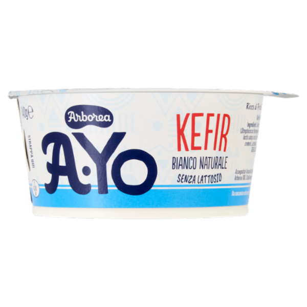 Arborea A-Yo Kefir Bianco Naturale Senza Lattosio 140 g