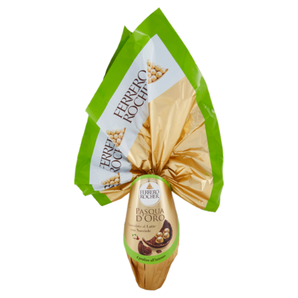 Ferrero Rocher Pasqua d'Oro Cioccolato al Latte con Nocciole 340 g