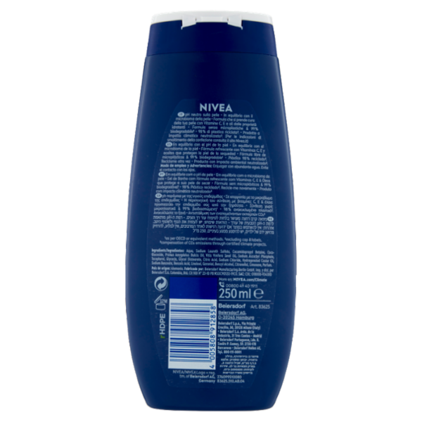 Nivea Care Shower Creme Care & Nivea scent 250 ml