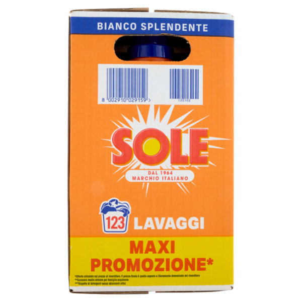 Sole Bianco Splendente (tripacco) 123 lavaggi 3 x 1,845 L