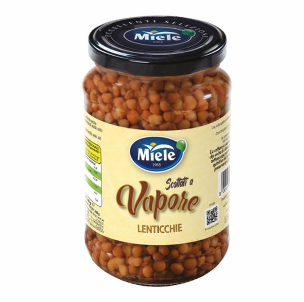 Miele Lenticchie Scottati a Vapore 360 g