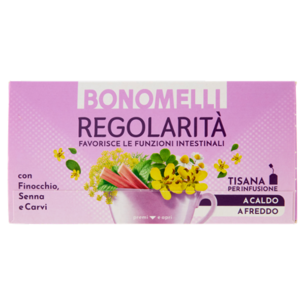 Bonomelli Regolarità Tisana per Infusione 16 Filtri 32 g