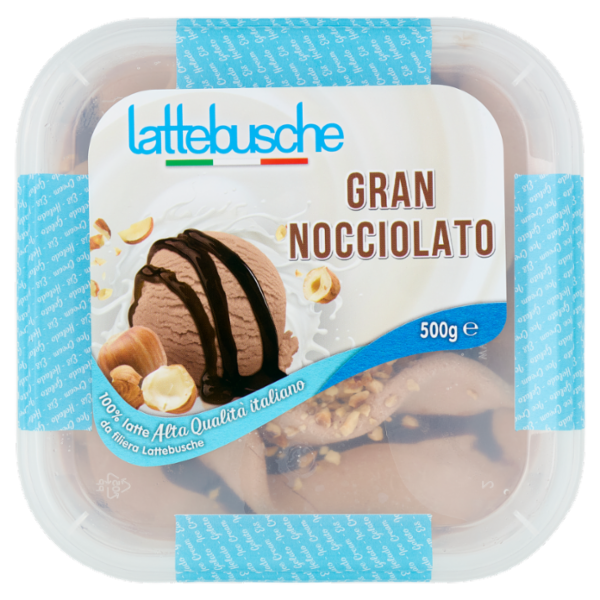 lattebusche Gran Nocciolato 500 g
