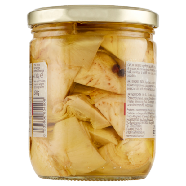 Mastrototaro food Carciofi della Mamma 400 g