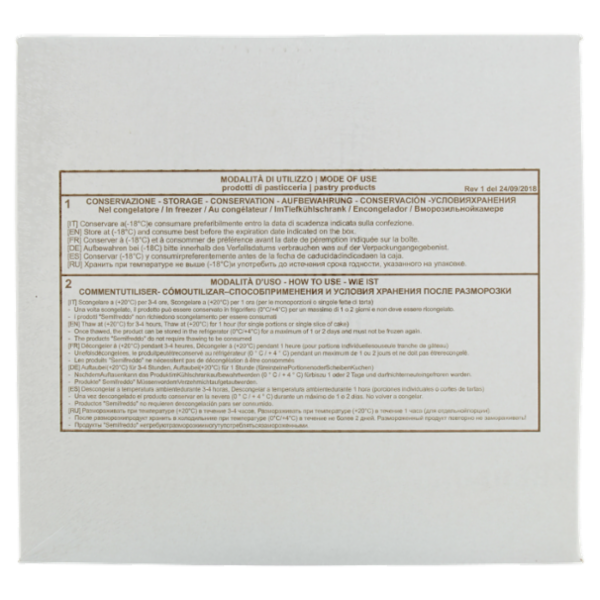 Sù Torta Cheesecake ai Frutti Rossi Congelata Pretagliata 14 Fette 1,45 kg