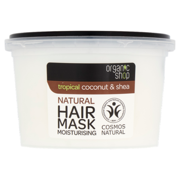 organic shop tropical coconut & shea Hair Mask 250 ml