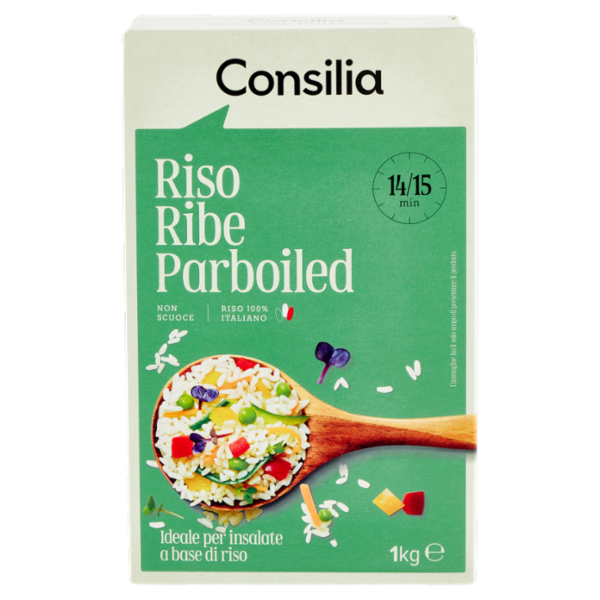 Consilia Riso Parboiled Ribe Fino 1 kg