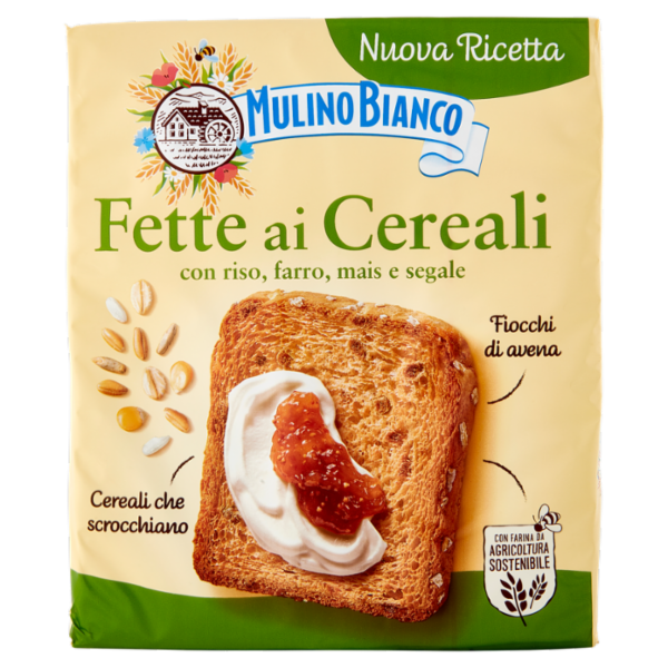 Mulino Bianco Fette Biscottate ai Cereali 315g