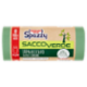 Domopak Spazzy Sacco Verde 100% Riciclato da Post-Consumo con Manici 110 lt 70x120 cm 10 pz