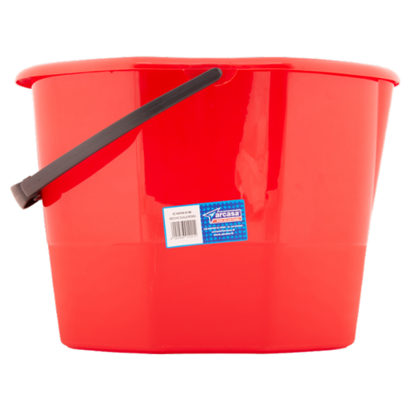 Arcasa Secchio ovale rosso