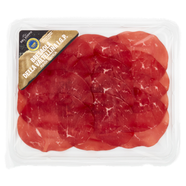 Del Zoppo Bresaola della Valtellina I.G.P. Punta d'Anca 100 g