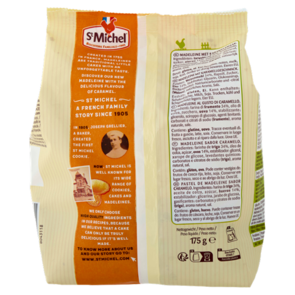 St Michel Petites Madeleines Saveur Caramel 175 g