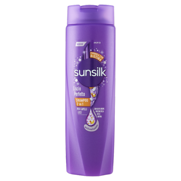 sunsilk Liscio Perfetto Shampoo 2in1 per Capelli Lisci 250 mL